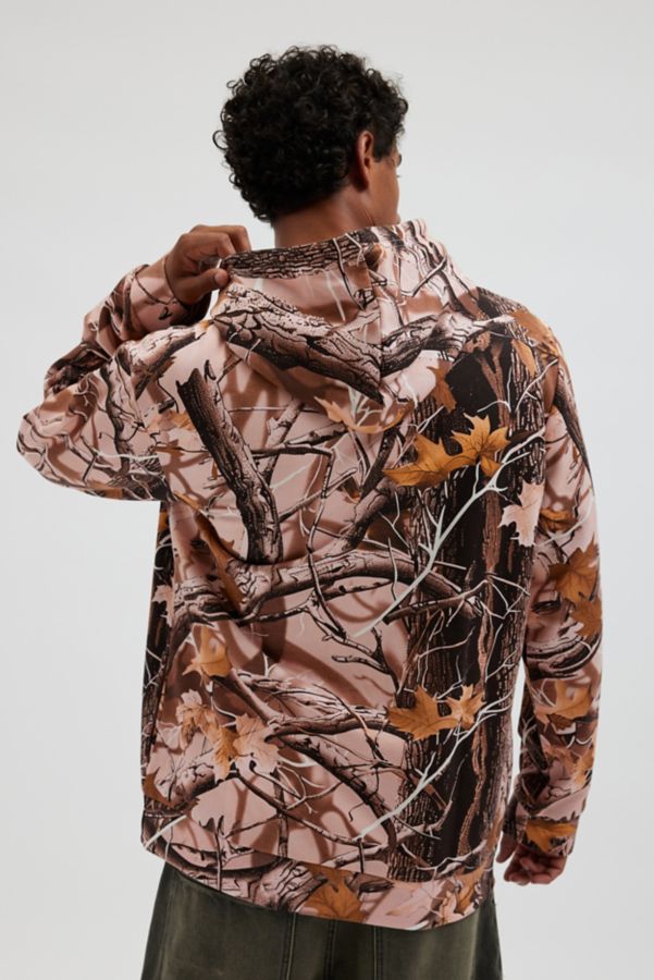 Slide View: 2: Camo Allover Print Hoodie Sweatshirt