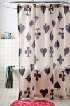 Thumbnail View 1: Card Symbol Shower Curtain