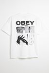 Thumbnail View 1: T-shirt graphique OBEY pas droit