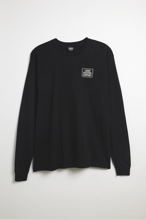 Slide View: 3: Loser Machine No Master Long Sleeve Graphic Tee