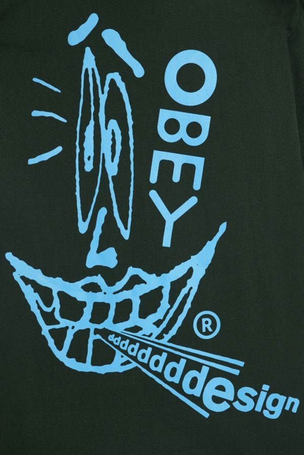 Slide View: 3: T-shirt graphique OBEY Ddddesign