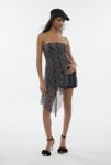 Thumbnail View 2: Silence + Noise Quincey Strapless Mesh Mini Dress