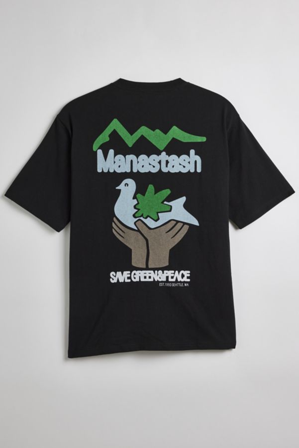 Slide View: 1: T-shirt Graphique Manastash Pigeon