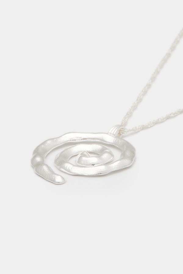 Slide View: 2: Deux Lions Jewelry Sacred Spiral Necklace