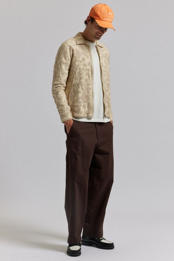 Slide View: 3: Raga Man Swapnil Embroidered Zip Front Jacket