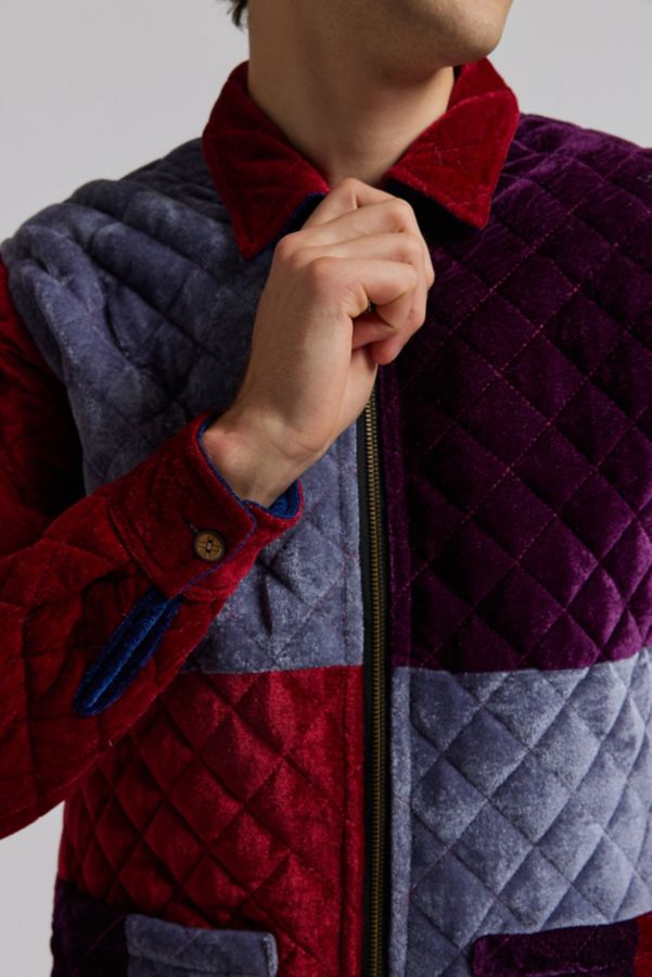 Slide View: 4: Raga Man Guatam Quilted Reversible Jacket