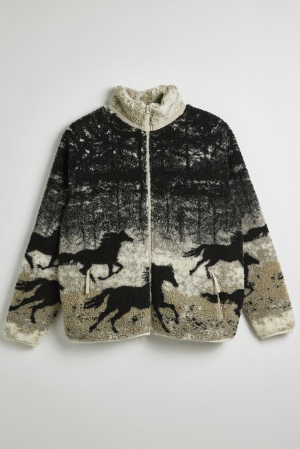 Slide View: 2: Kuwalla Tee Stallion Terry Fleece Zip Jacket