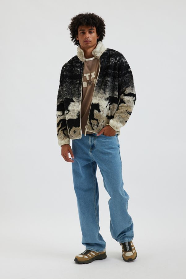 Slide View: 4: Kuwalla Tee Stallion Terry Fleece Zip Jacket