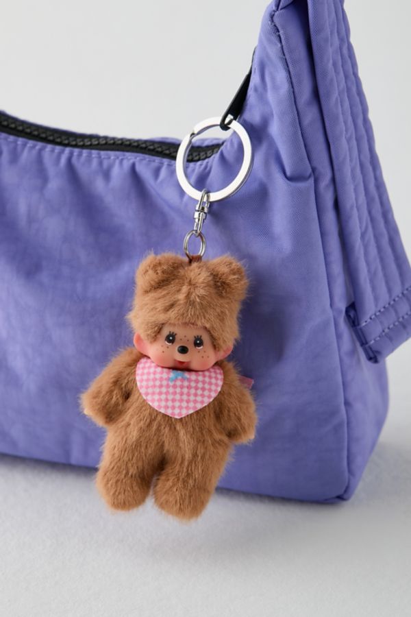 Slide View: 5: Monchhichi Bearchichi Plushie Keychain