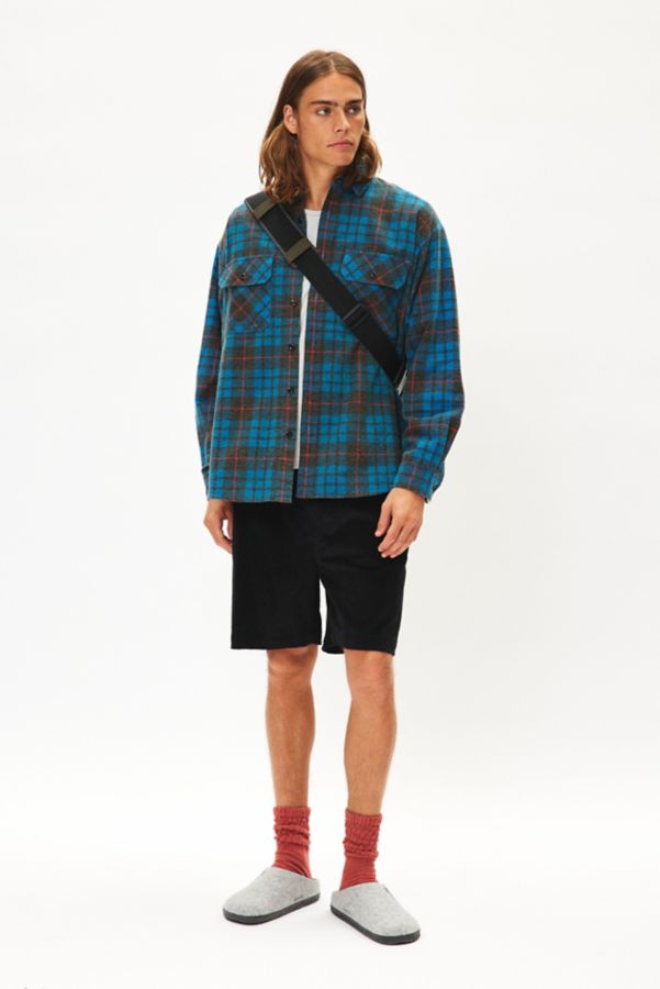 Slide View: 2: Manastash Side Zip Flannel Shirt