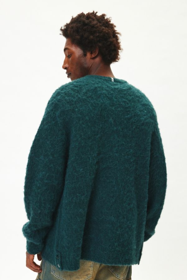 Slide View: 2: Manastash Aberdeen Kurtigan Solid Cardigan