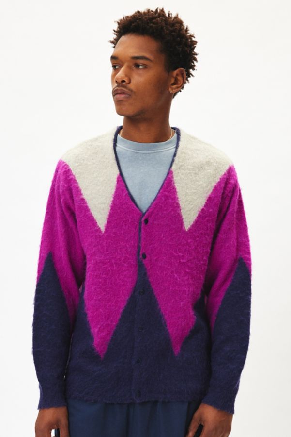 Slide View: 1: Manastash Aberdeen Kurtigan Patterned Cardigan