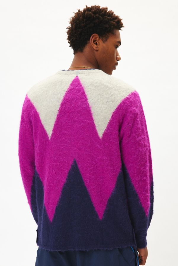 Slide View: 2: Manastash Aberdeen Kurtigan Patterned Cardigan