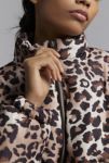 Thumbnail View 2: Wednesday's Girl Leopard Print Puffer Coat