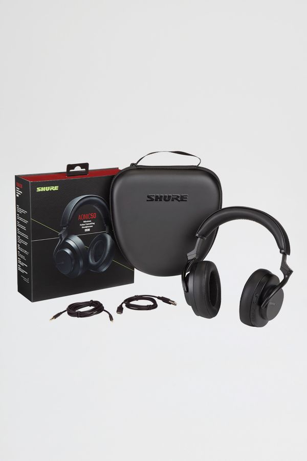 Slide View: 5: Shure AONIC 50 Gen 2 Bluetooth Noise Cancelling Headphones