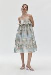 Thumbnail View 1: Robe Mi-Longue Jacquard Fleur Grange Sister Jane