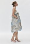 Thumbnail View 3: Robe Mi-Longue Jacquard Fleur Grange Sister Jane