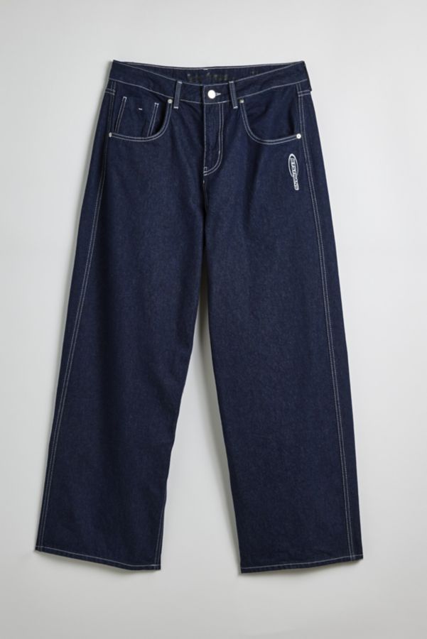 Slide View: 2: iets frans… Rinsed Wash Baggy Jean