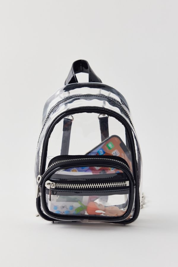 Slide View: 3: Silence + Noise Clear Mini Backpack