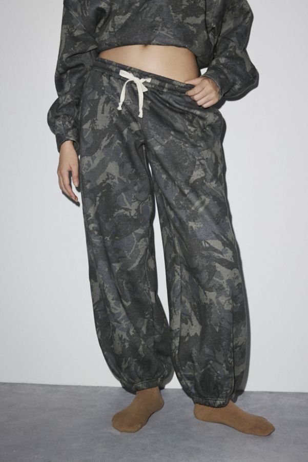 Slide View: 2: Out From Under Brenda Camo Jogger Sweatpant