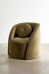 Thumbnail View 3: Kathe Velvet Lounge Chair