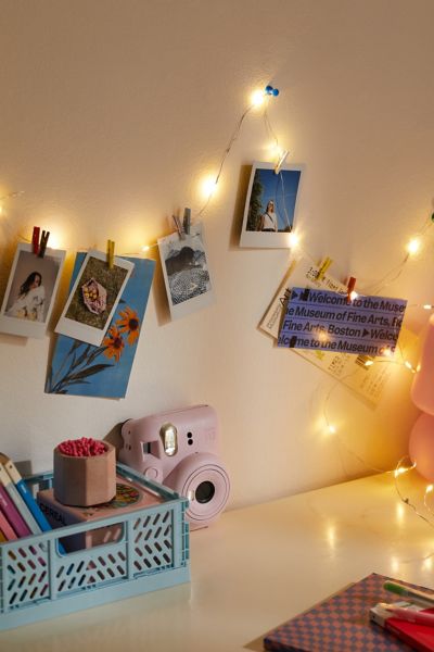 Mini Clothespin String Lights