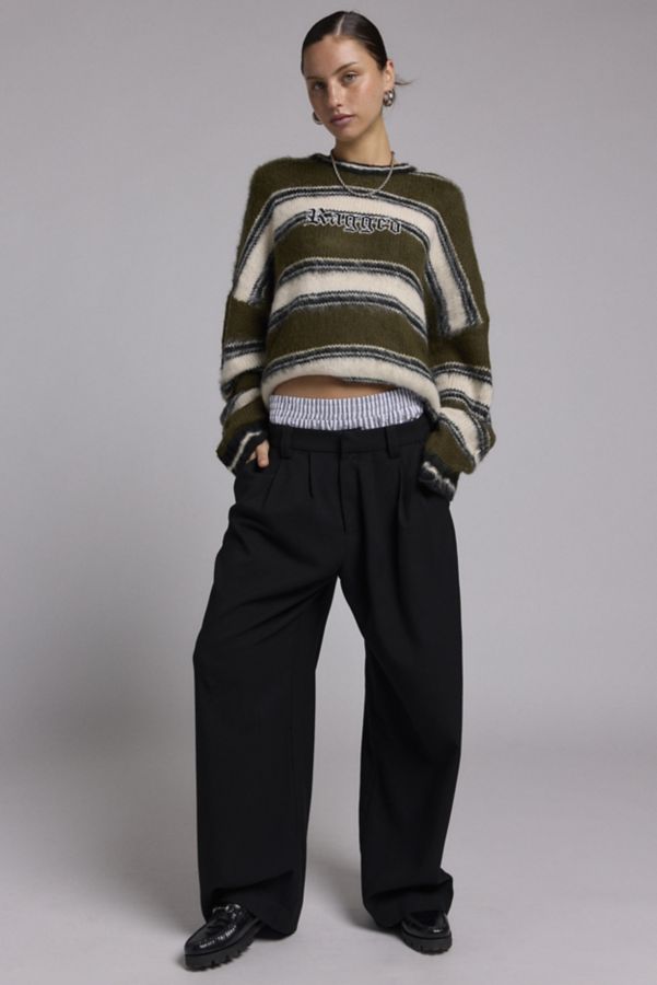 Slide View: 2: The Ragged Priest Brushed Striped Sweater