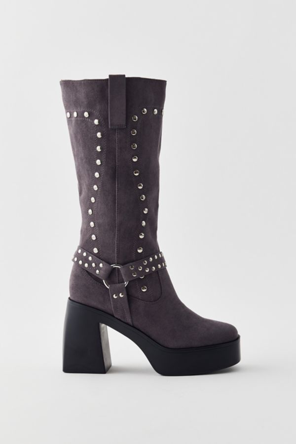 Slide View: 3: Azalea Wang Muna Studded Boot