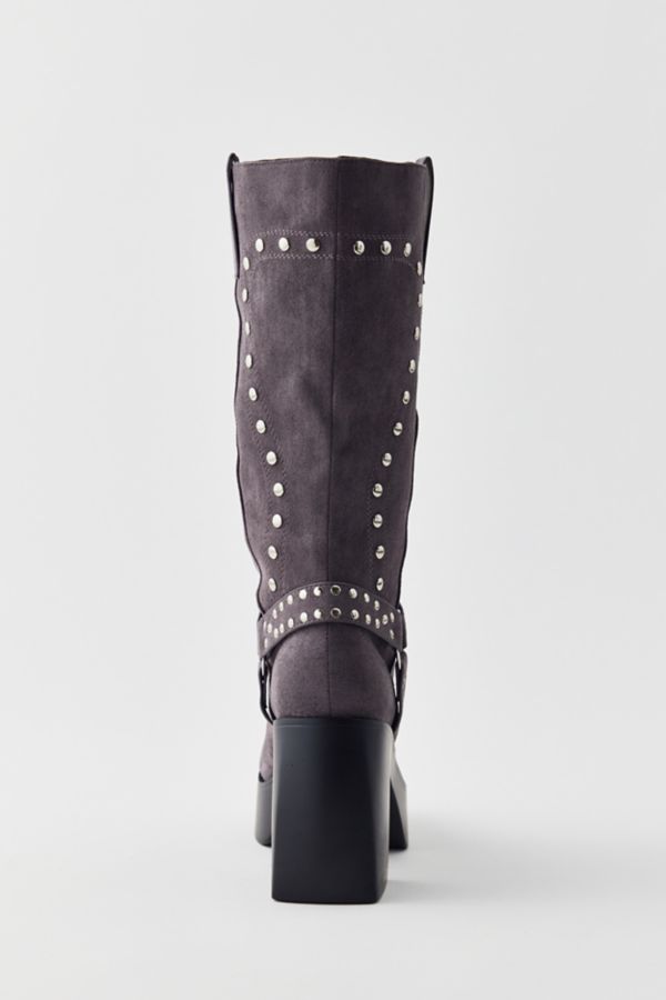 Slide View: 4: Azalea Wang Muna Studded Boot