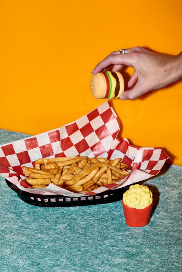 Slide View: 1: Ensemble de Salière et Poivrière DOIY Fast Food