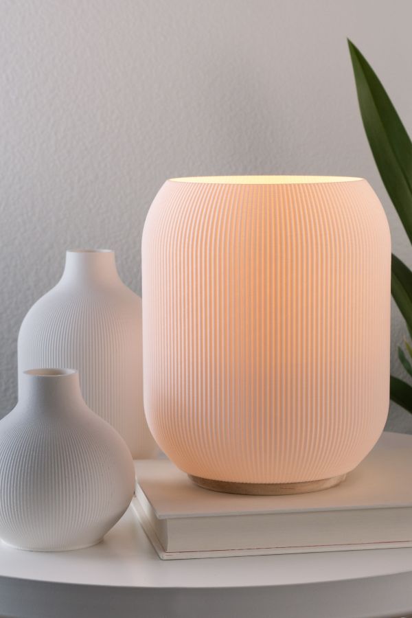 Slide View: 1: Honey & Ivy Element One Table Lamp