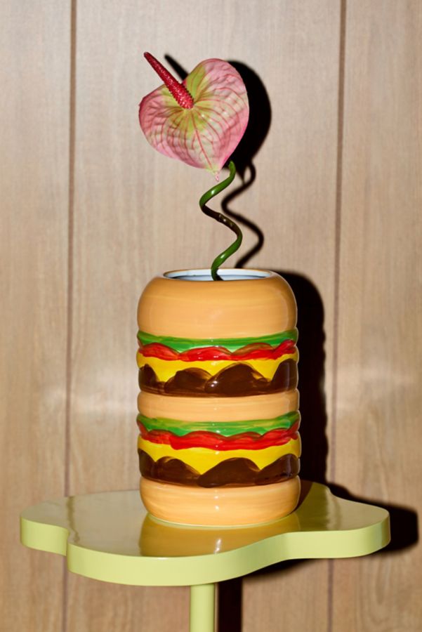 Slide View: 1: Vase Burger Fast Food DOIY