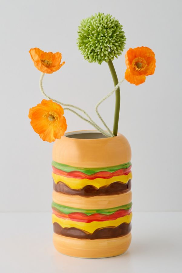 Slide View: 2: Vase Burger Fast Food DOIY