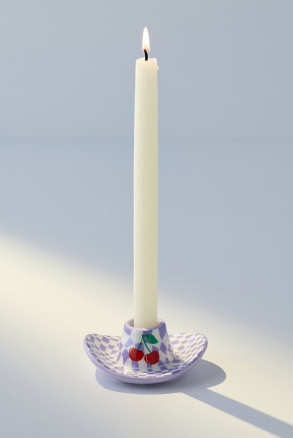 Slide View: 2: DOIY Rodeo Cowboy Hat Taper Candle Holder