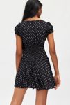 Thumbnail View 5: Kimchi Blue Vera Polka Dot Drop Waist Mini Dress