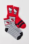 Thumbnail View 1: Sanrio Hello Kitty Mid-Crew Sock 2-Pack