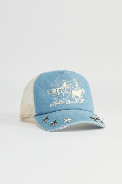 Coney Island Picnic Malibu Ranch Denim Trucker Hat