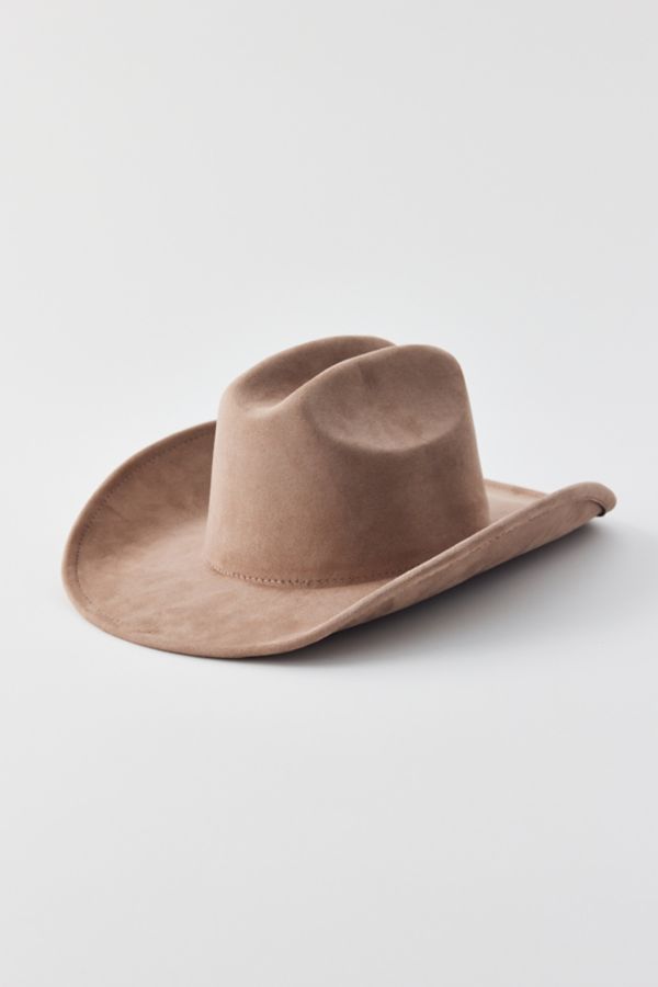 Slide View: 2: 8 Other Reasons Sueded Cowboy Hat