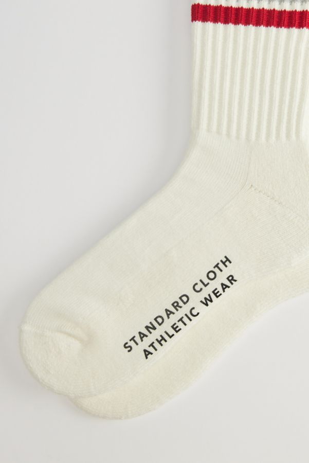 Slide View: 3: Standard Cloth Athletic Crew Sock