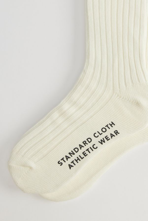 Slide View: 3: Standard Cloth Trouser Crew Sock