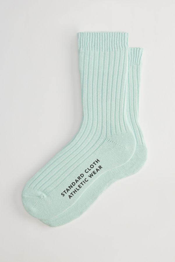 Slide View: 2: Chaussettes d'Équipage en Tricot de Tissu Standard