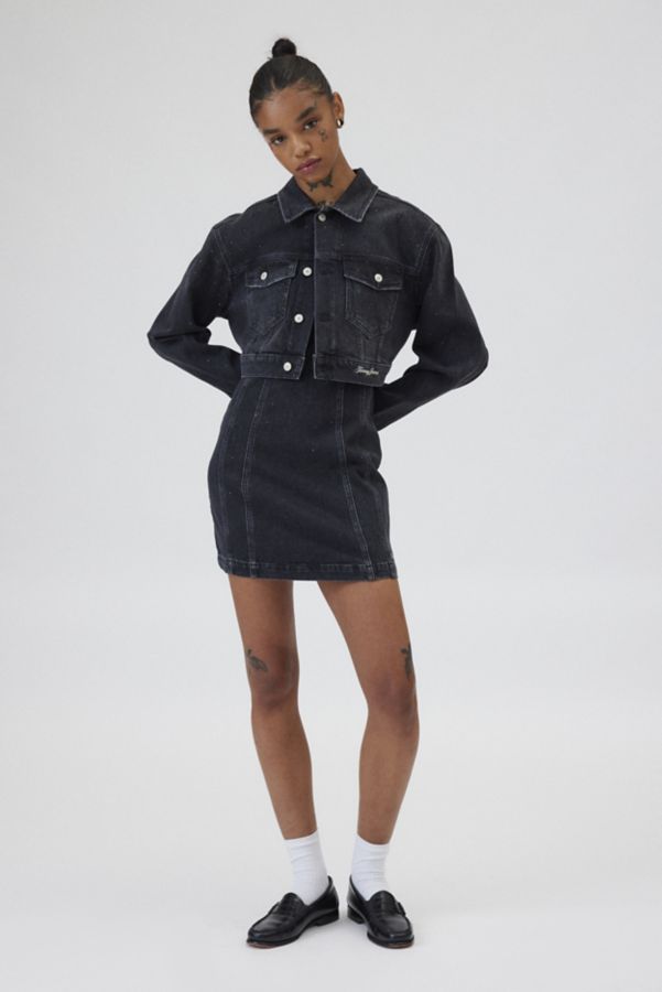 Slide View: 3: Tommy Jeans Boxy Fit Crop Denim Jacket