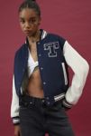 Thumbnail View 1: Tommy Jeans Snap-Front Letterman Jacket