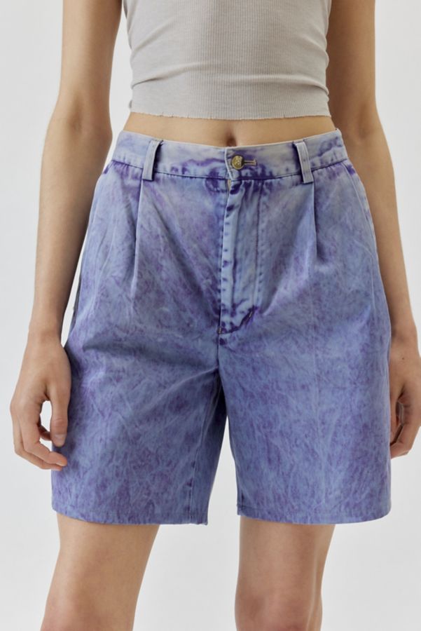 Slide View: 2: Urban Renewal Remade Overdyed Acid Wash Chino Short