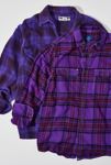 Thumbnail View 2: Urban Renewal Remade Overdyed Flannel Shirt