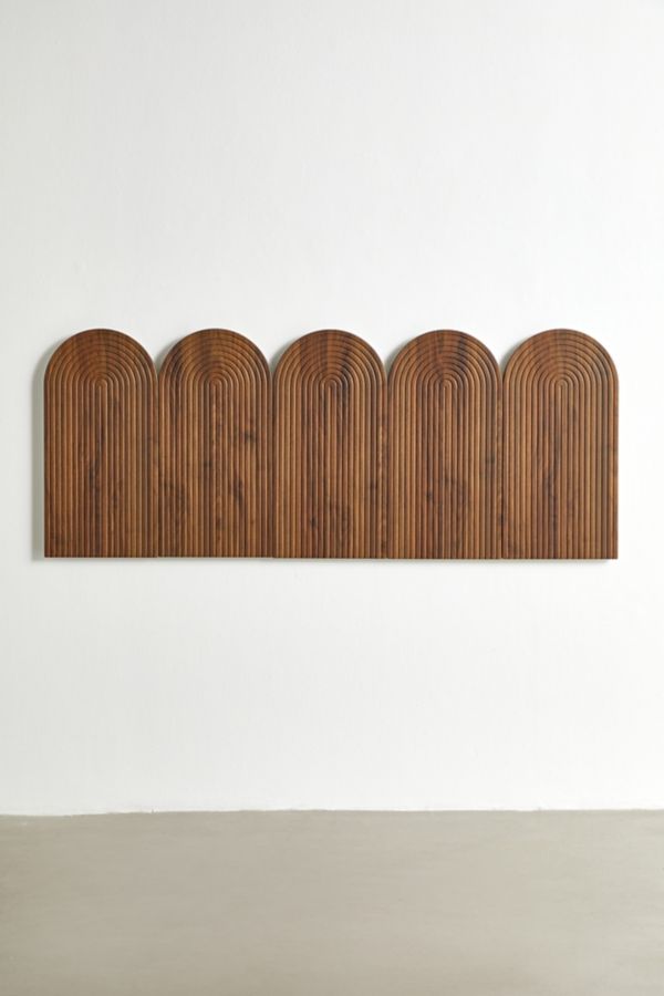 Slide View: 2: Fern Floating Headboard