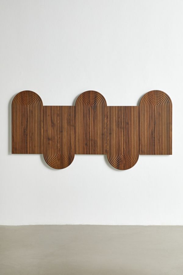 Slide View: 3: Fern Floating Headboard