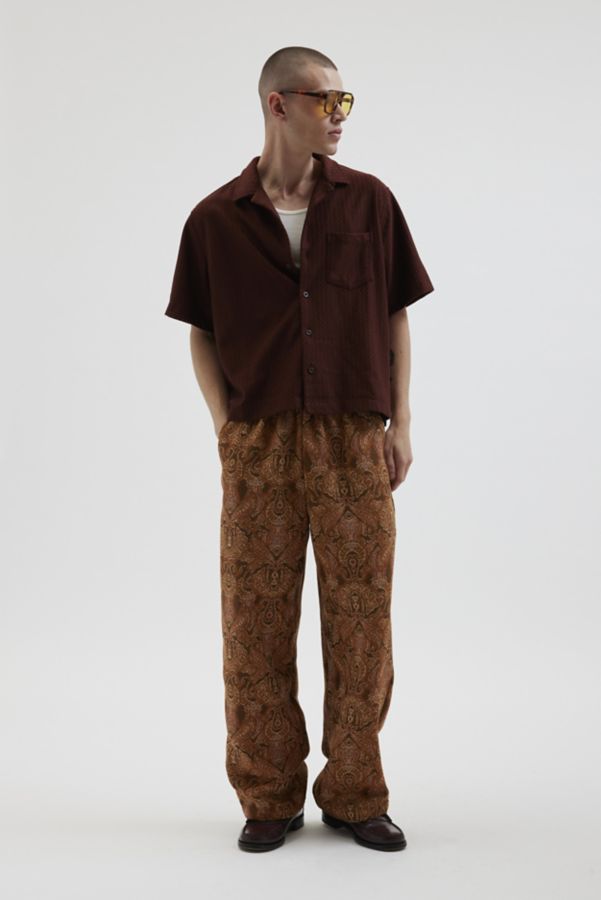 Slide View: 3: Pantalon de Plage Jacquard UO