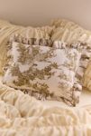 Thumbnail View 1: Cotton Ruffle Bolster Pillow