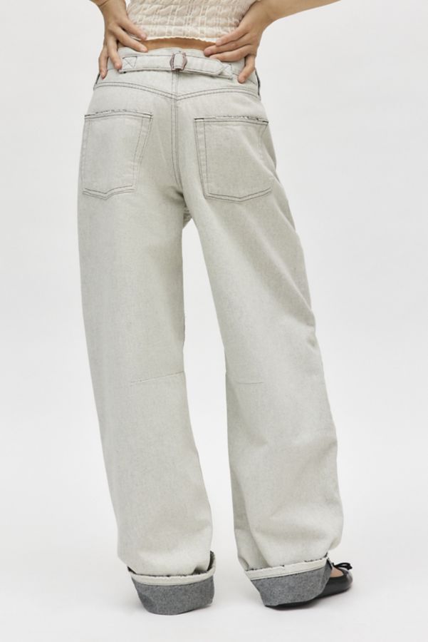 Slide View: 5: BDG Logan Turn Up Baggy Jean